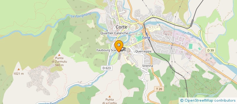localisation de l'entreprise SARL CAMPING L'ALIVETU à CORTE