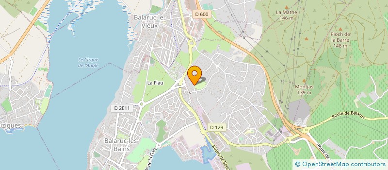 localisation de l'entreprise SARL CAMPING LE MAS DE PADRE  BALARUC-LES-BAINS