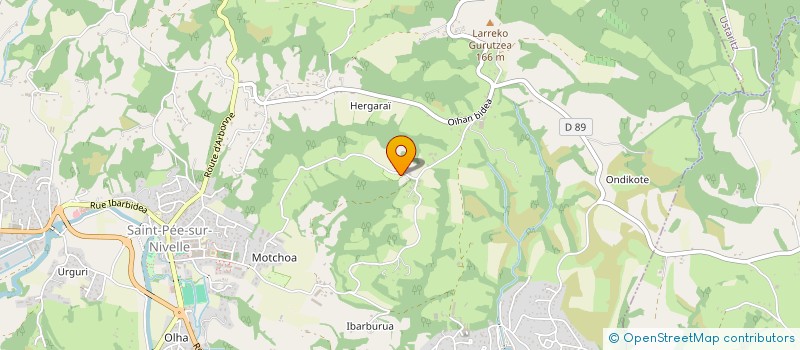 localisation de l'entreprise SARL CAMPING MANEX à SAINT-PEE-SUR-NIVELLE