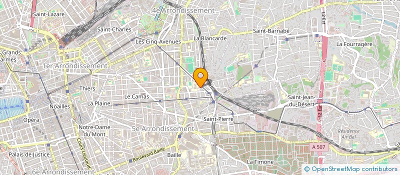 localisation de l'entreprise SARL CAMPO PIZZA à MARSEILLE