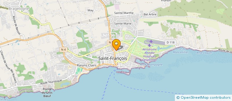 localisation de l'entreprise SARL CAN'AUTO à SAINT-FRANCOIS