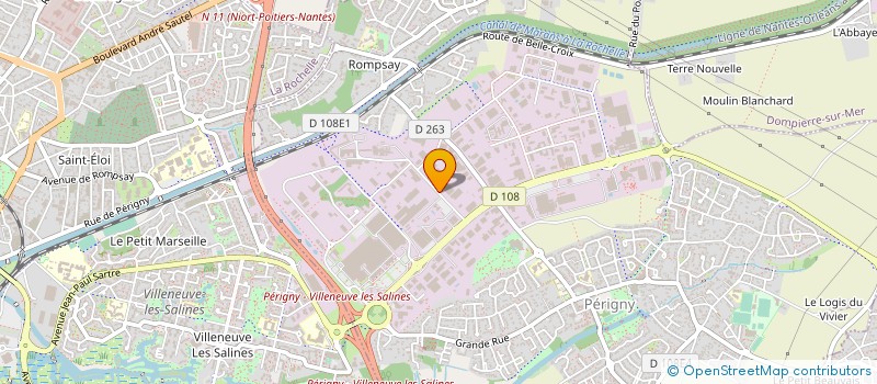 localisation de l'entreprise SARL CANALS à PERIGNY