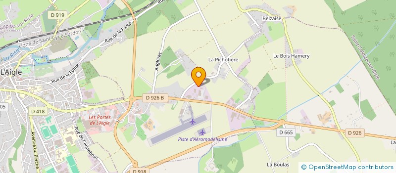 localisation de l'entreprise SARL CANAS AUTOMATISMES INDUSTRIELS à SAINT-SULPICE-SUR-RISLE