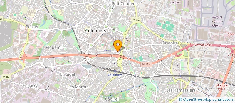 localisation de l'entreprise SARL CANDIARD à COLOMIERS