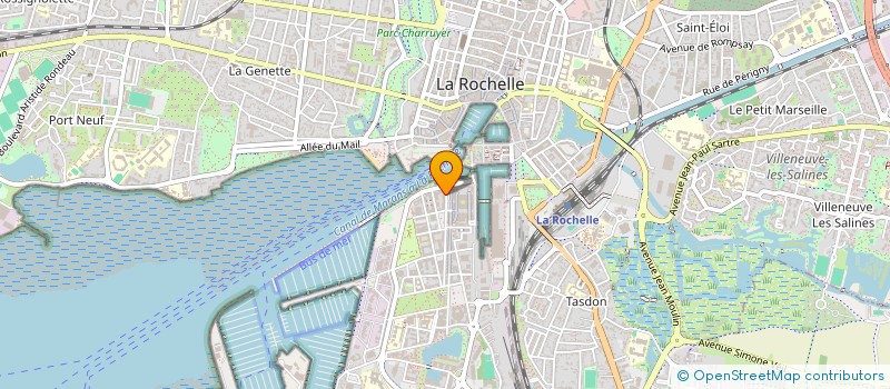 localisation de l'entreprise SARL CANDY DISTRIBUTION GARDIVEAU à LA ROCHELLE
