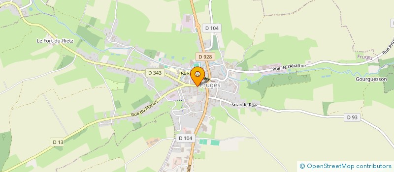 localisation de l'entreprise SARL CANETTE SOLARTOIS à FRUGES
