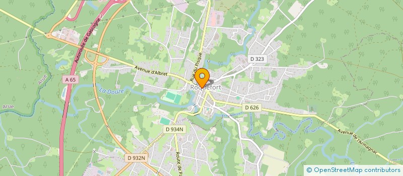 localisation de l'entreprise SARL CANTIRAN à ROQUEFORT