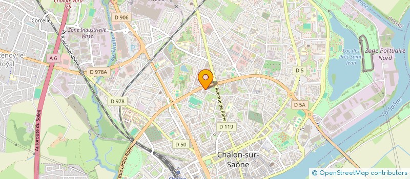 localisation de l'entreprise SARL CAOBAR à CHALON-SUR-SAONE