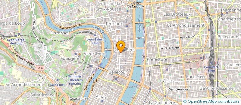 localisation de l'entreprise SARL CAP ASSURANCES à LYON