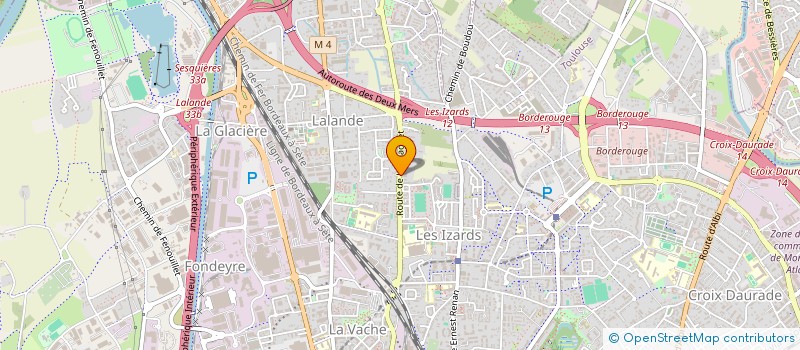 localisation de l'entreprise SARL CAP CAR  TOULOUSE