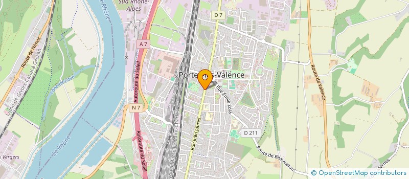 localisation de l'entreprise SARL CAP CONFORT à PORTES-LES-VALENCE