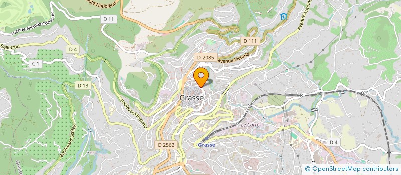 localisation de l'entreprise SARL CAP CONSTRUCTIONS ET RENOVATIONS  GRASSE