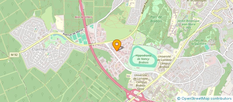 localisation de l'entreprise SARL CAP COURTAGES EN ASSURANCES à VANDŒUVRE-LES-NANCY