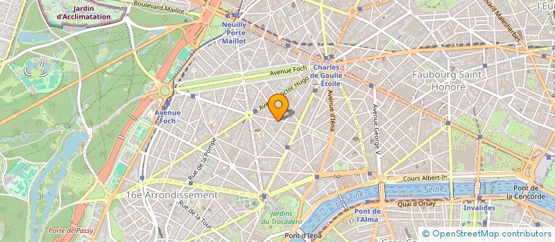 localisation de l'entreprise SARL CAP MONTAGNE  PARIS