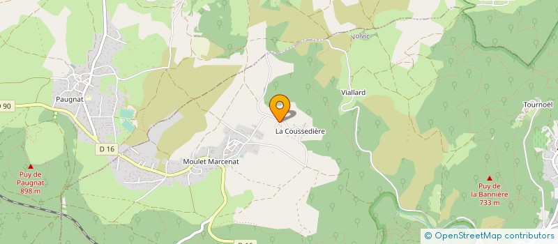 localisation de l'entreprise SARL CAP VERT à VOLVIC