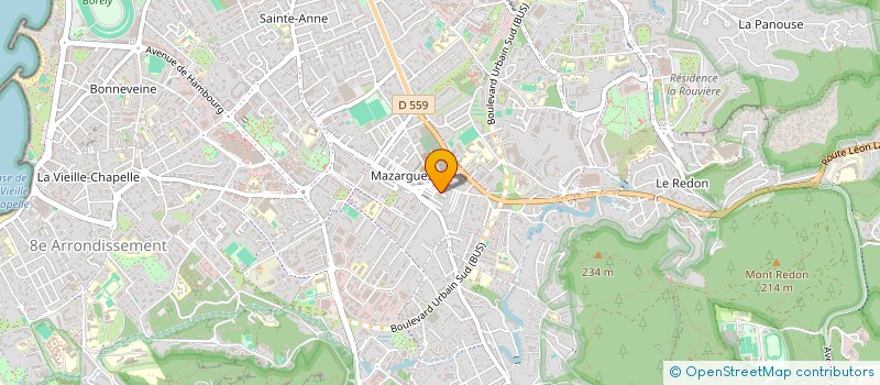 localisation de l'entreprise SARL CAPALAMI  MARSEILLE