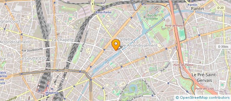 localisation de l'entreprise SARL CAPAS  PARIS