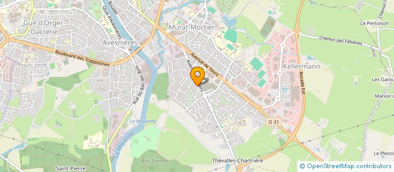 localisation de l'entreprise SARL CAPEL à LAVAL