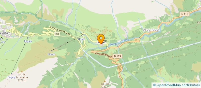 localisation de l'entreprise SARL CAPELL  ARAGNOUET