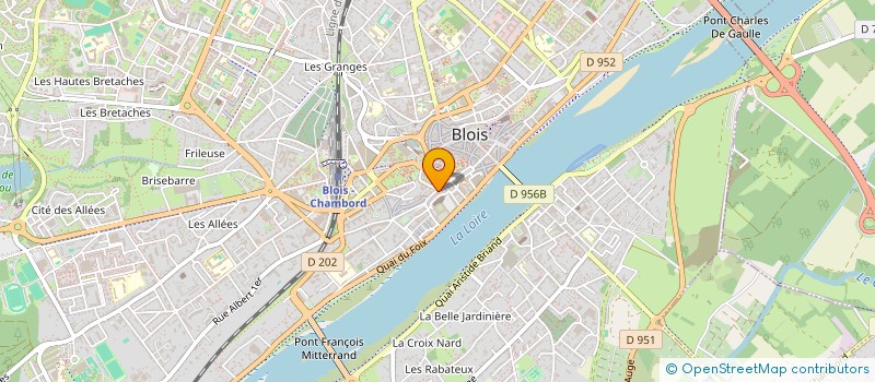 localisation de l'entreprise SARL CAPITALES R.H  BLOIS