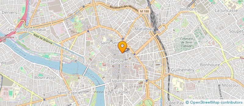 localisation de l'entreprise SARL CAPITOLE RIVALS à TOULOUSE