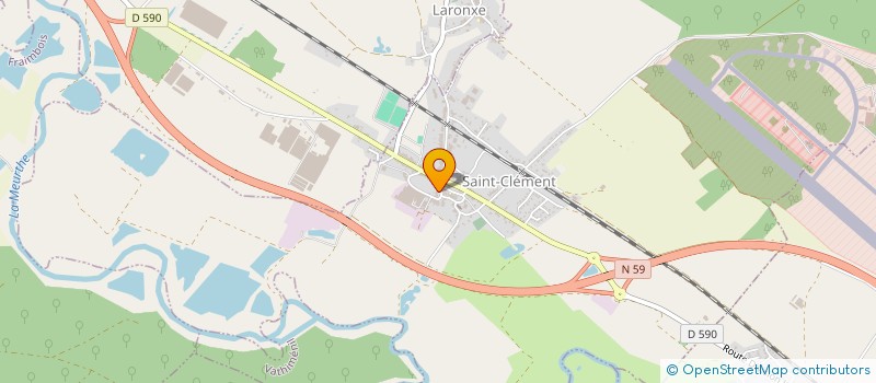 localisation de l'entreprise SARL CAPIZZANO  SAINT-CLEMENT