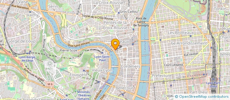 localisation de l'entreprise SARL CAPPADOCE à LYON