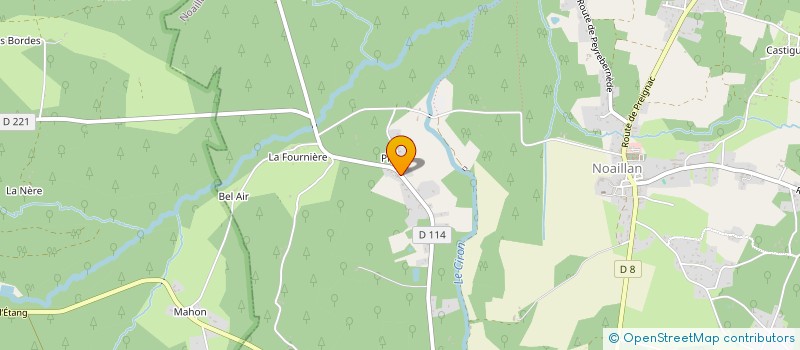 localisation de l'entreprise SARL CAPS  NOAILLAN