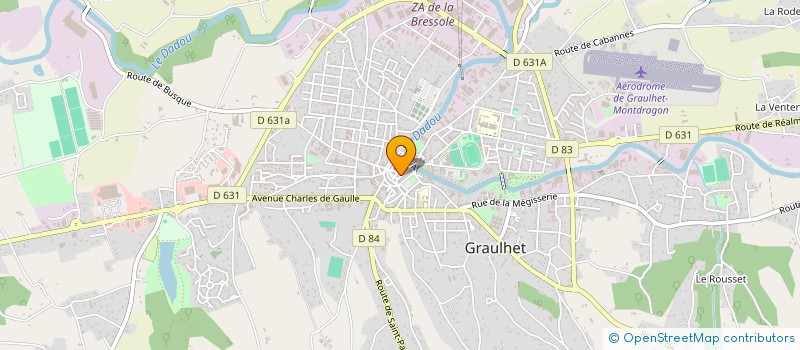 localisation de l'entreprise SARL CAPUS  GRAULHET