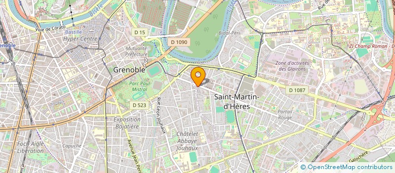 localisation de l'entreprise SARL CAPUTO  SAINT-MARTIN-D'HERES