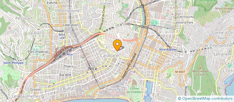 localisation de l'entreprise SARL CAPUTO BATIMENT  NICE