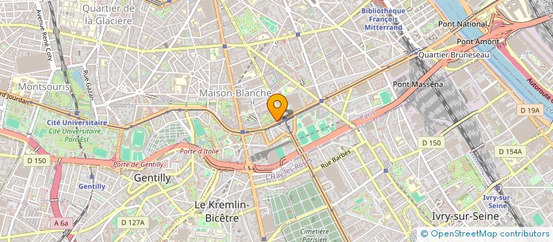 localisation de l'entreprise SARL CAR'MA & CO  PARIS
