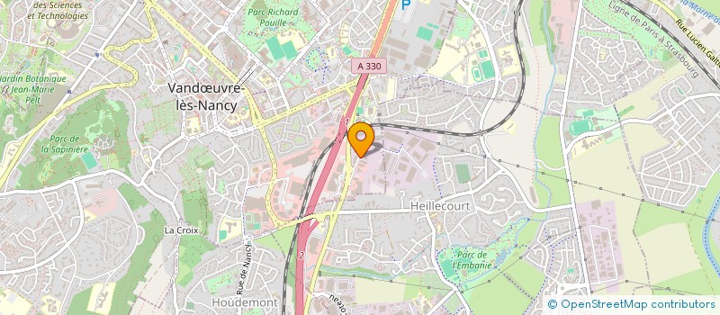 localisation de l'entreprise SARL CAR'S AVENUE ET GOLD  VANDUVRE-LES-NANCY