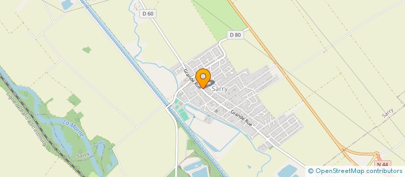 localisation de l'entreprise SARL CAR'S CENTER à SOGNY-AUX-MOULINS