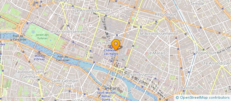 localisation de l'entreprise SARL CARADILLI à PARIS