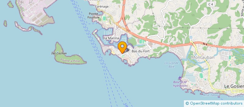 localisation de l'entreprise SARL CARAIBES LOISIRS à LE GOSIER