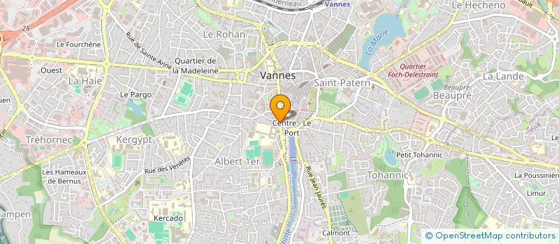 localisation de l'entreprise SARL CARBONE IMMOBILIER à VANNES