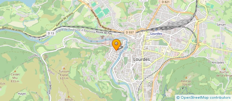 localisation de l'entreprise SARL CARBUS  SEMEAC