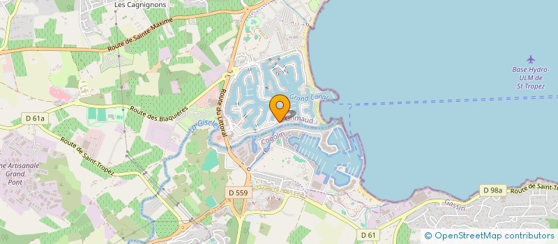 localisation de l'entreprise SARL CARE INVEST à GRIMAUD