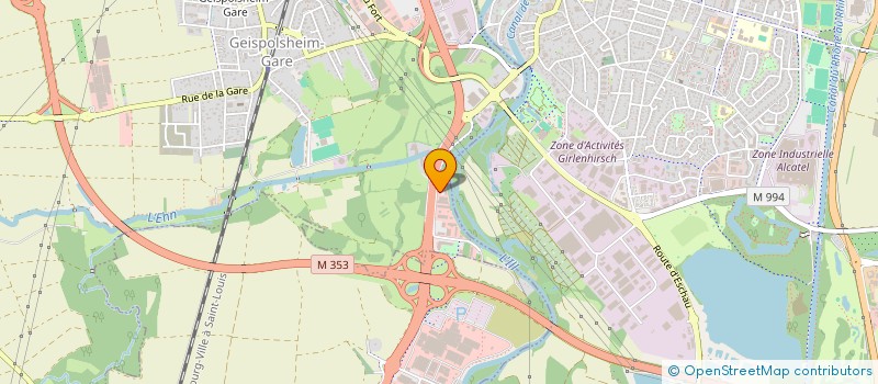 localisation de l'entreprise SARL CARECO à GEISPOLSHEIM