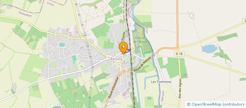 localisation de l'entreprise SARL CARG'UP à SAINTE-LIZAIGNE