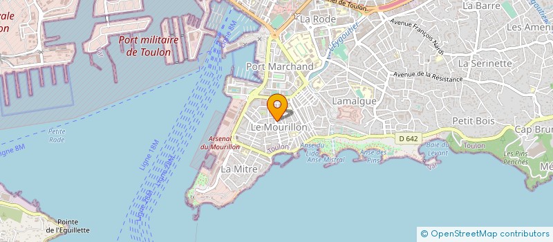 localisation de l'entreprise SARL CARIM à TOULON