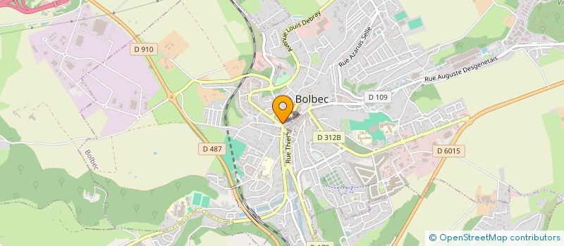 localisation de l'entreprise SARL CARINE HOANG à BOLBEC