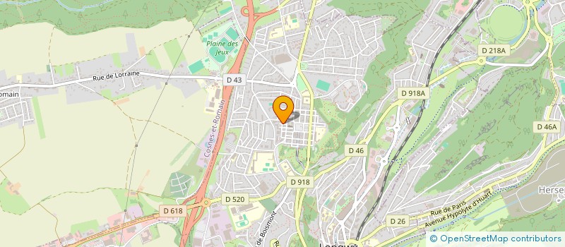 localisation de l'entreprise SARL CARISTO à LONGWY