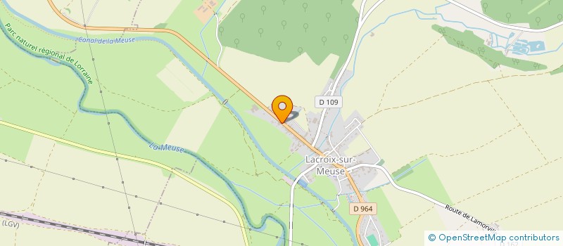 localisation de l'entreprise SARL CARL PERE ET FILS à LACROIX-SUR-MEUSE