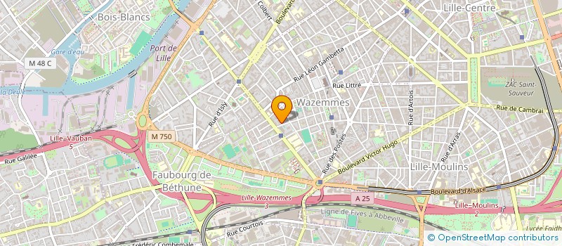 localisation de l'entreprise SARL CARLA à LILLE
