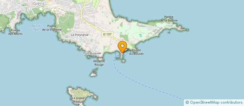 localisation de l'entreprise SARL CARLA à HYERES