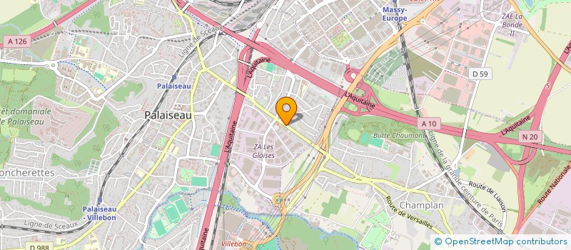 localisation de l'entreprise SARL CARLA CERAM à PALAISEAU
