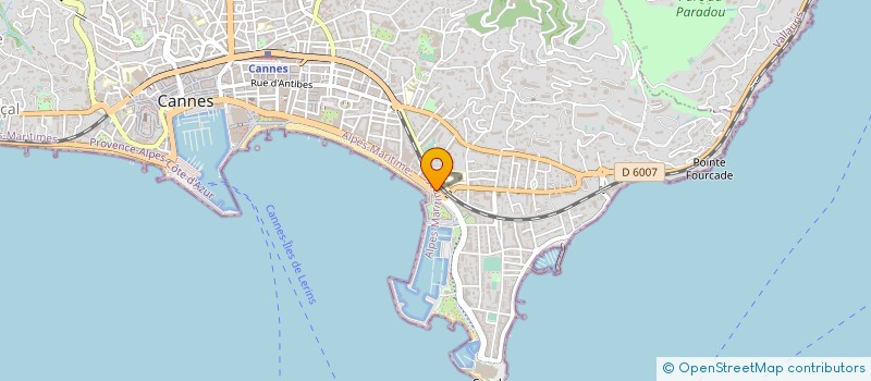 localisation de l'entreprise SARL CARLAPHIL  CANNES
