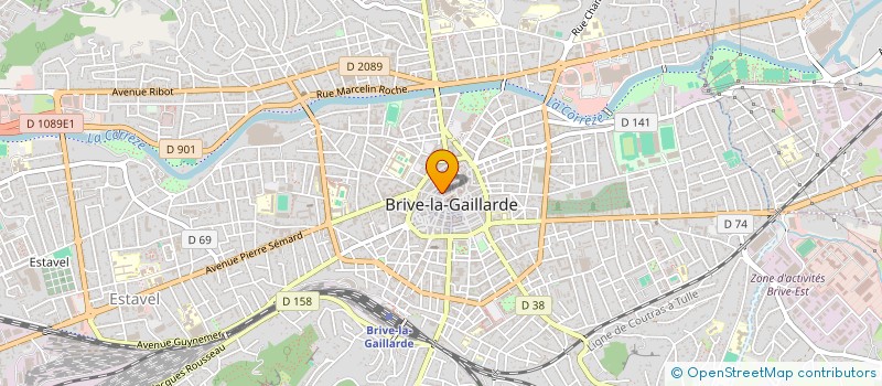 localisation de l'entreprise SARL CARLEANE  BRIVE-LA-GAILLARDE
